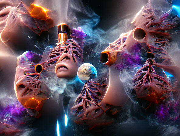 Breathe the cosmos into my lungs